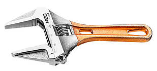Neo Tools 03-020 Ключ розвідний короткий кований 139 мм, робочий діапазон 0-32 мм