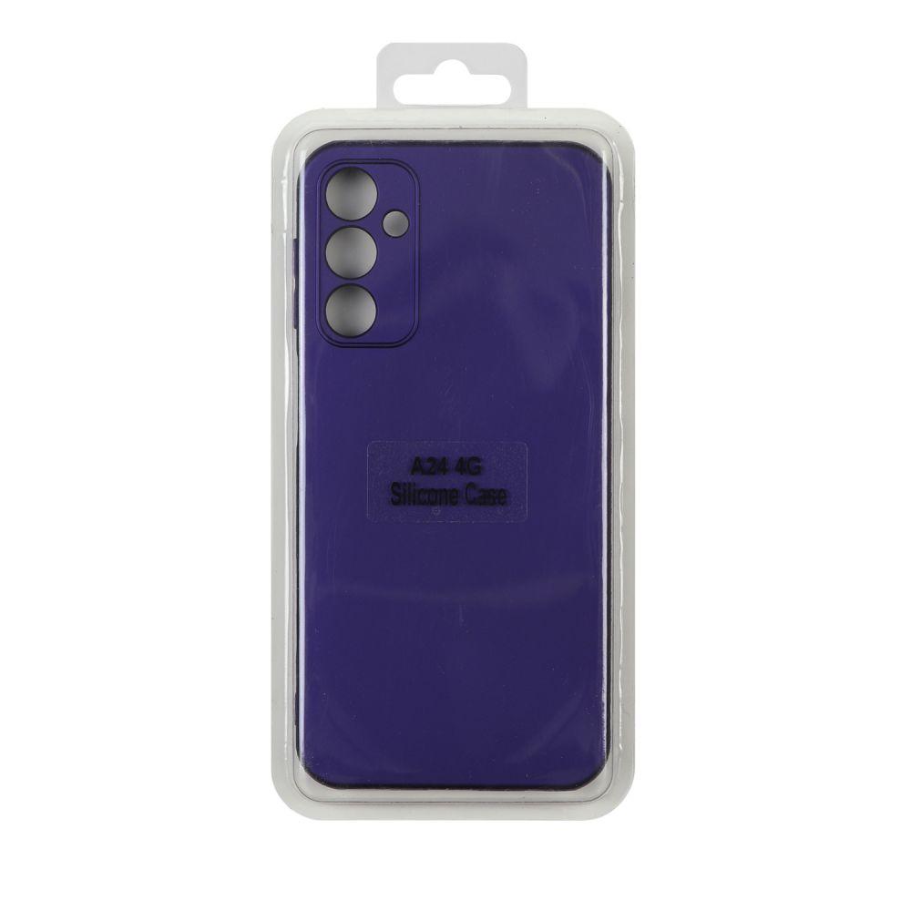 Чехол для Samsung Galaxy A24 4G Silicone Cover Full Camera A Цвет 34 Purple - фото 2 - id-p2013380662