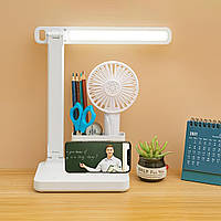 Настольный светильник BL 3301 Portable Desk Lamp Белый, лампа от аккумулятора | настільна лампа «D-s»