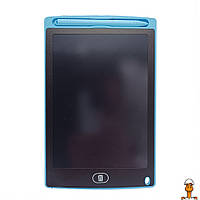 Детский игровой планшет для рисования lcd экран "куколки", от 3 лет, Bambi ZB-102(Blue)