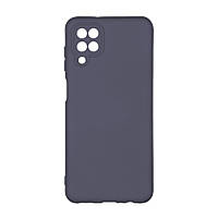 Чехол Silicone Cover Full Camera (A) для Samsung Galaxy A12 Цвет 08.Dark Blue