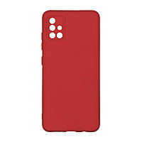 Чехол Silicone Cover Full Camera (A) для Samsung Galaxy A51 Цвет 14.Red