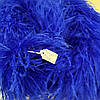 Страусове боа De'Lux TM "Glamora", шестишарове, колір Royal Blue, 1 м, фото 5