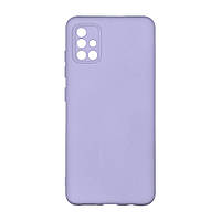 Чехол Silicone Cover Full Camera (A) для Samsung Galaxy A51 Цвет 05.Lilac