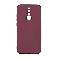 Чехол Silicone Cover Full Camera (A) для Xiaomi Redmi 8 Цвет 42.Maroon