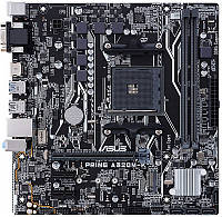 Asus PRIME A320M-K/CSM (AM4,A320, 2*DDR4, PCI-Ex16, 4SATAIII, RAID, M.2, VGA/HDMI, Glan, 6ch, mATX)