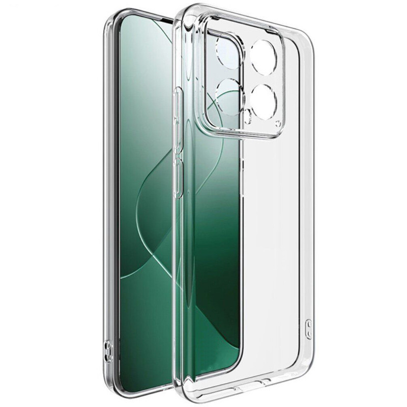 Прозорий чохол Epic Transparent Full Camera Protection для Xiaomi 14T Pro | завтовшки 1.5 мм Безбарвний (прозорий), фото 1