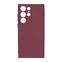 Чехол для Samsung Galaxy S23 Ultra Silicone Cover Full Camera A Цвет 42 Maroon