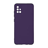 Чехол Silicone Cover Full Camera (A) для Samsung Galaxy A51 Цвет 34.Purple