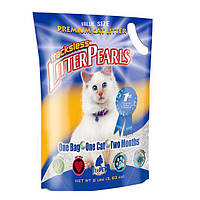 Litter Pearls ТРАКЛЕС (TrackLess) кварцовий наповнювач для туалетів котів 7.6 3.63 кг