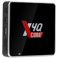 TV Медіаплеєр Ugoos X4Q CUBE 2/16Gb/Amlogic S905X4/Android 11/WiFi 2.4G+5G/BT 5.1/Miracast/BT GyroRC (X4Q