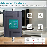 Anntlent AN-GWL0870 Plus усилитель сигнала мобильной связи 2G/3G/4G, 800, 900, 2100 МГц,