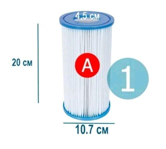 Intex Змінний картридж для фільтр насосу 29000 тип "А", 20х10,7см