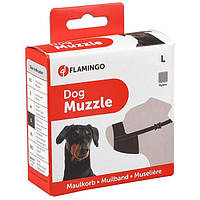 Flamingo (ФЛАМИНГО) MUZZLE NYLON L намордник для собак пород лабрадор, доберман, ретривер, нейлон