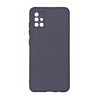 Чехол Silicone Cover Full Camera (A) для Samsung Galaxy A51 Цвет 08.Dark Blue