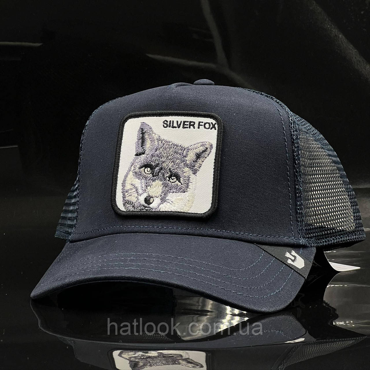 Оригінальна синя кепка з сіткою Goorin Bros. Silver Fox Trucker