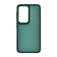 Чехол TPU Space II Color Matte для Samsung Galaxy S23 Цвет Green