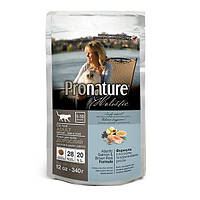 Pronature Holistic Adult Atlantic Salmon&Brown Rice 0,34 кг сухой холистик корм для котов всех пород