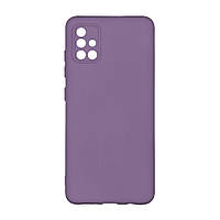 Чехол Silicone Cover Full Camera (A) для Samsung Galaxy A51 Цвет 39.Elegant Purple