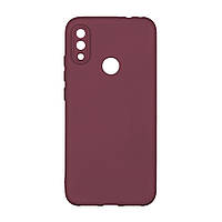 Чехол Silicone Cover Full Camera (A) для Xiaomi Redmi Note 7 / Note 7 Pro / Note 7s Цвет 42.Maroon