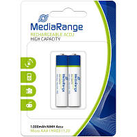 Аккумулятор Mediarange AAA 1000mAh HR03 1.2V NiMH, Micro, Pack 2 (MRBAT122)