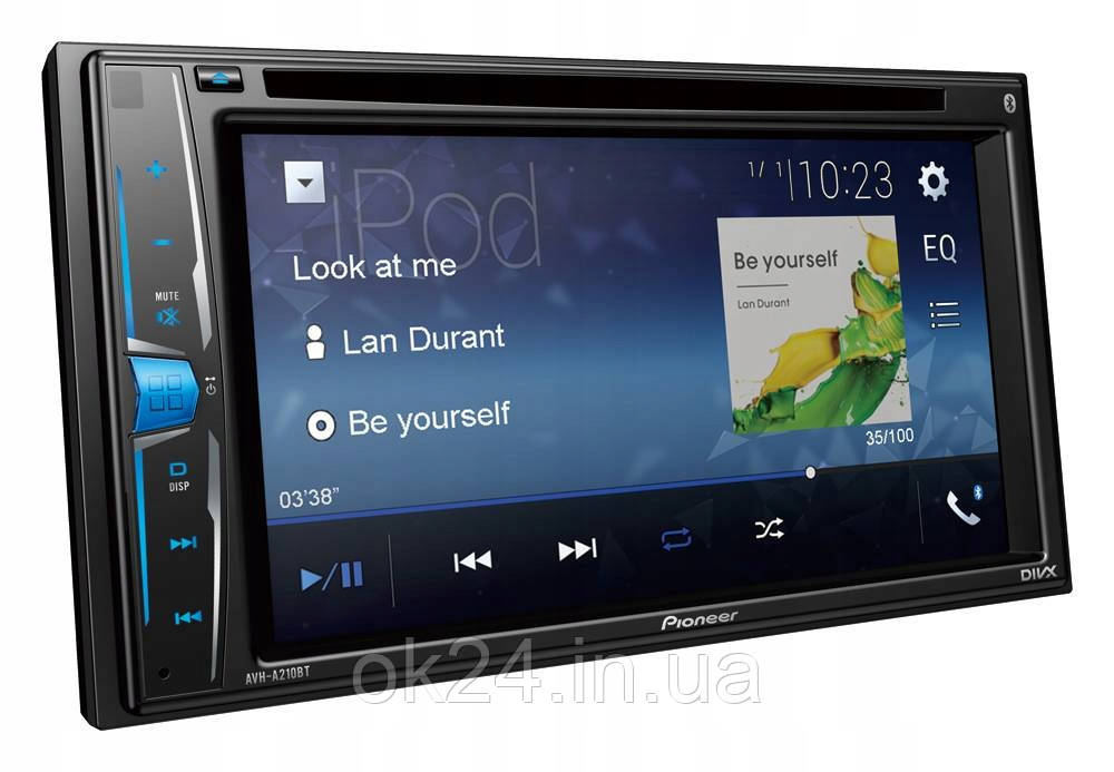 Автомагнітола PIONEER AVH-A210BT 2-DIN BT USB