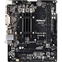 ASRock J4025M (Intel Dual-Core 2.9GHz, 2xDDR4, D-Sub, HDMI, DVІ-D, 1+2 PCIe, 2xSATAIII, mATX) (J4025M)