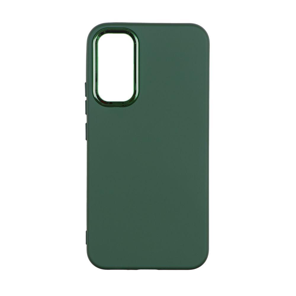 Чехол Silicone Cover Metal frame (AA) для Samsung Galaxy A34 5G Цвет 18.Black - фото 2 - id-p2013382001