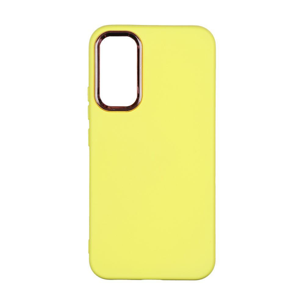 Чехол Silicone Cover Metal frame (AA) для Samsung Galaxy A34 5G Цвет 18.Black - фото 3 - id-p2013382001