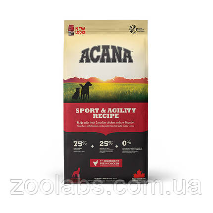 Acana Sport & Agility Recipe 17 кг | Сухий корм для собак, фото 2