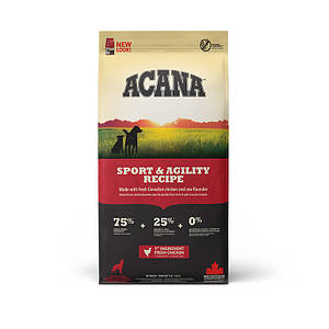 Acana Sport & Agility Recipe 17 кг | Сухий корм для собак