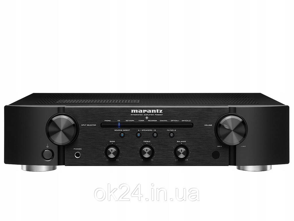 Інтегрований стереопідсилювач MARANTZ PM6007 BLACK