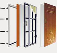 Двері вхідні серії Еталон 860*2050 мм з двома замками ,вхідні двері МДФ,двері в квартиру