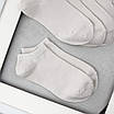 Шкарпетки жіночі 6 пар короткі зі зручною резинкою "Beige" бавовна преміум сегмент розмір 35-38, фото 6