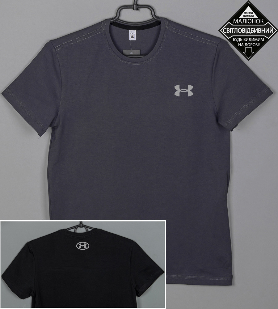 Футболка юніор Under Armour 2411п (Уп.4шт XS, S), Графіт
