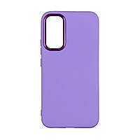 Чехол для Samsung Galaxy A34 5G Silicone Cover Metal frame AA Цвет 39 Elegant purple