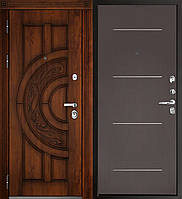 Двері вхідні серії Еталон 860*2050 мм з двома замками Kale,вхідні двері МДФ,двері в квартиру