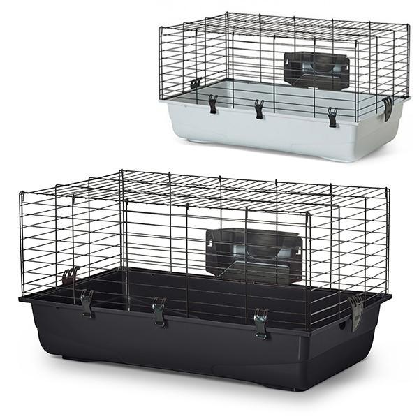 Savic Ambiente савик амбиент клетка для морських свинок, 80х50х43 см Чорний | 80х50х43 см, фото 1