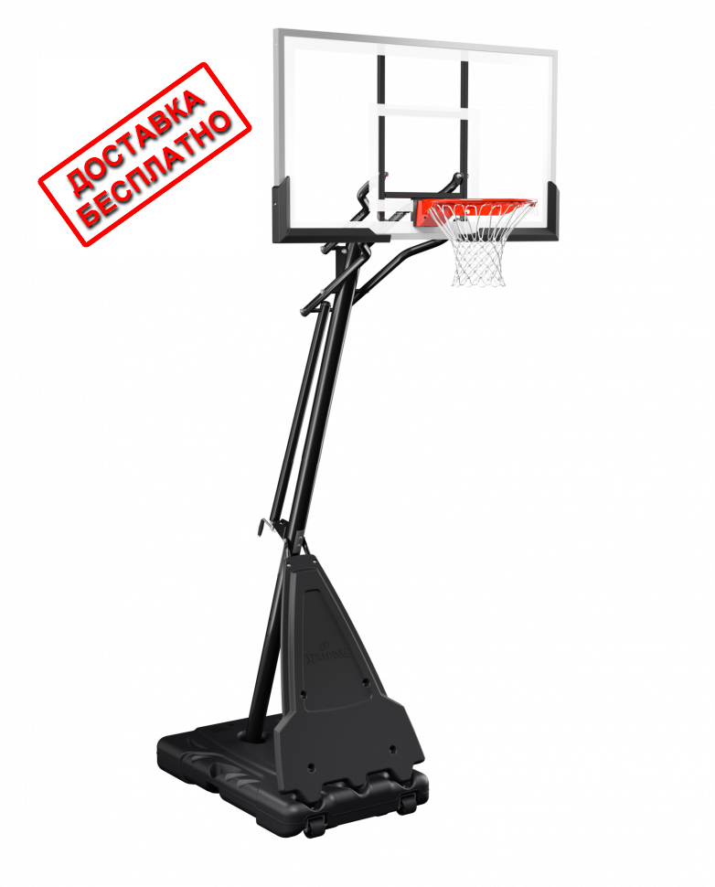 Баскетбольна стійка Spalding Platinum TF 60" Acrylic (6C1562CN), фото 1