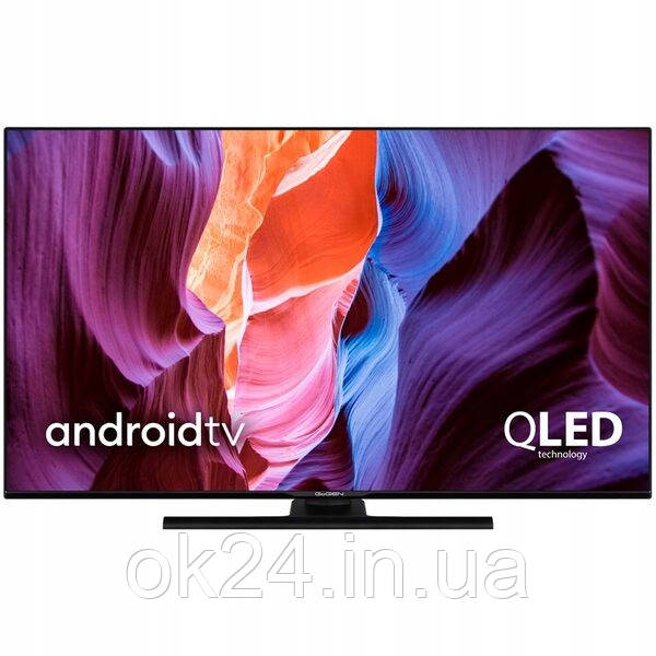 GoGEN 55" QLED TV Bluetooth WiFi Android 11 TVQ55X852GWEB