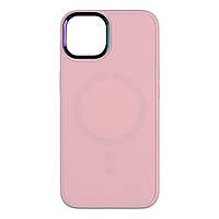 Чехол TPU+PC Foggy with Magsafe для Iphone 12/12 Pro Цвет Pink