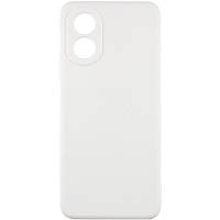 Силіконовий чохол Candy Full Camera для Oppo A38 / A18 Білий / White