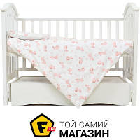 Комплект постельного белья Twins Сменная постель 3 эл. Premium Glamour Limited 3064-PGZ-08, Dino pink,