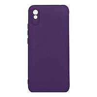 Чехол Silicone Cover Full Camera (A) для Xiaomi Redmi 9A Цвет 34.Purple