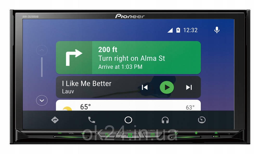 Pioneer AVH-Z9200DAB Радіо Wi-Fi CarPlay Android