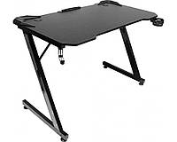 Игровой геймерский компьютерный стол XTRIKE ME DK-02 Gaming Desk Black 110x60x74 см Б5569-в