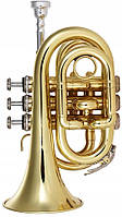 TRUMPET ammoon Mini Pocket Trumpet Bb Flat Brass