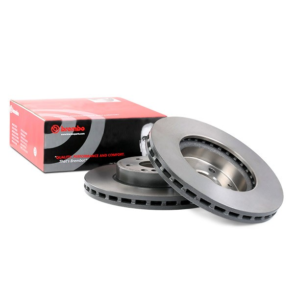 Передній гальмівний диск Мерседес Віто 639, Віано 639 / Vito 639, Viano 639 (A6364210012) Brembo 09.8404.11, фото 1