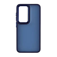 Чехол TPU Space II Color Matte для Samsung Galaxy S23 Цвет Dark Blue