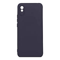 Чехол Silicone Cover Full Camera (A) для Xiaomi Redmi 9A Цвет 08.Dark Blue